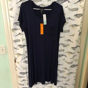 Navy Tshirt Dress •Size XL•